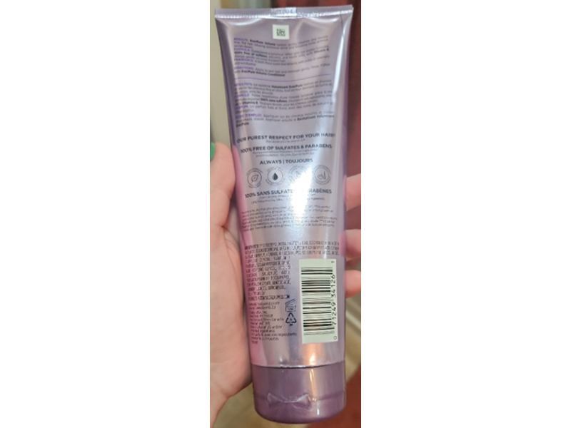 L'Oreal Paris Ever Pure Volume Shampoo, Vitamin E, 8.5 fl oz/250 mL