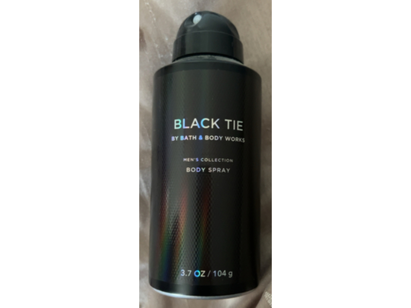 Bath & Body Works Body Spray, Black Tie, 3.7 oz/104 g