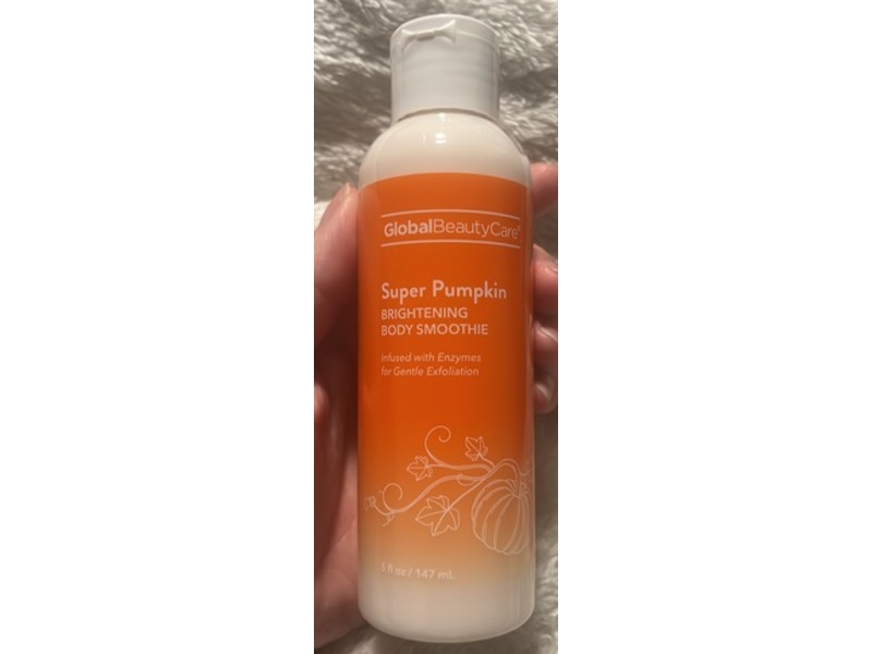 Global Beauty Care Brightening Body Smoothie, Super Pumpkin, 5 fl oz/147 mL