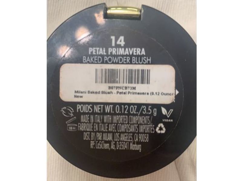 Milani Baked Blush, Petal Primavera, 0.12 oz