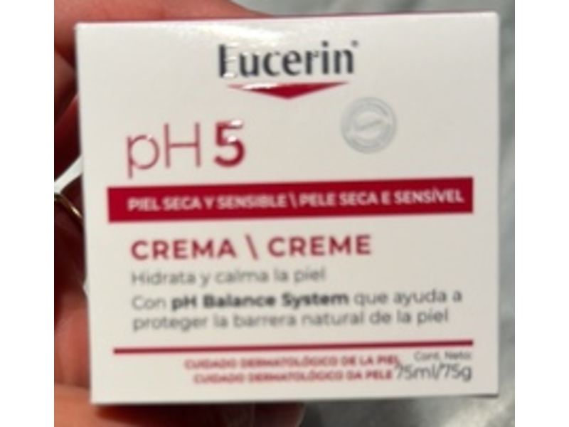 Eucerin pH5 Sensitive Skin Cream, 75 mL