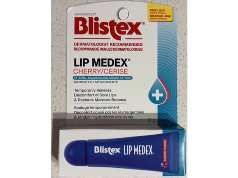Blistex Lip Medex, Cherry, 0.35 oz/10 g
