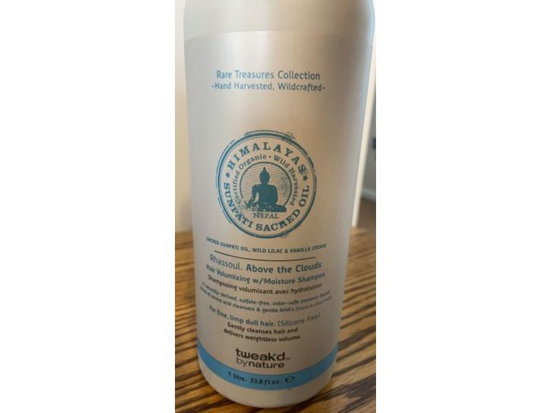 Tweak'd By Nature Above The Clouds Hair Shampoo, Volumizing & Moisture, 33.8 fl oz/1 L