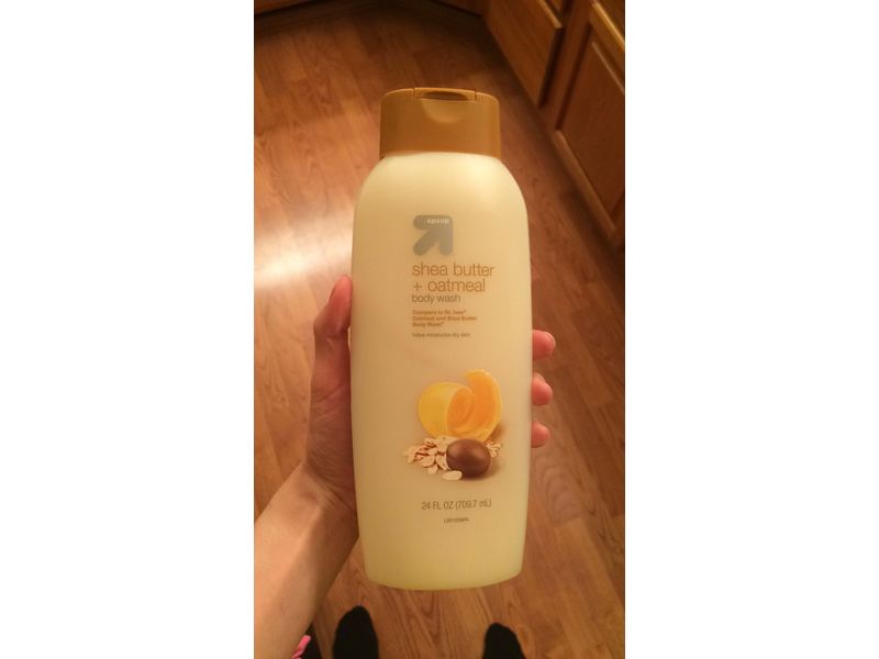 Up & Up Shea Butter + Oatmeal Body Wash, 24 fl oz/710 mL