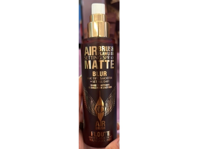 Charlotte Tilbury Airbrush Flawless Matte Blur Setting Spray, 3.3 fl oz/100 mL