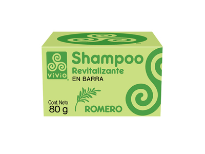 Vivio Revitalizing Shampoo, Rosemary, 80 g