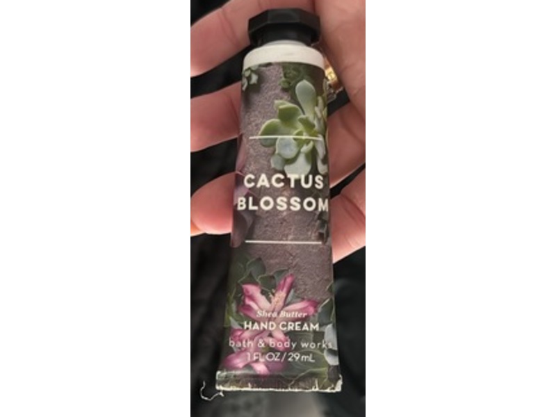 Bath & Body Works Shea Butter Hand Cream, Cactus Blossom, 1 fl oz/29 mL