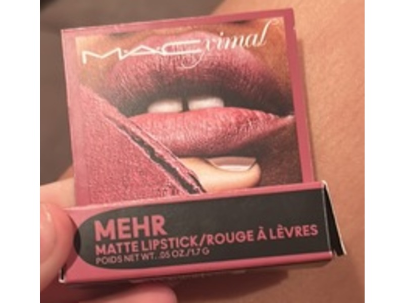 MAC M·A·Cximal Silky Matte Lipstick, Mehr, 0.05 oz/1.7 g