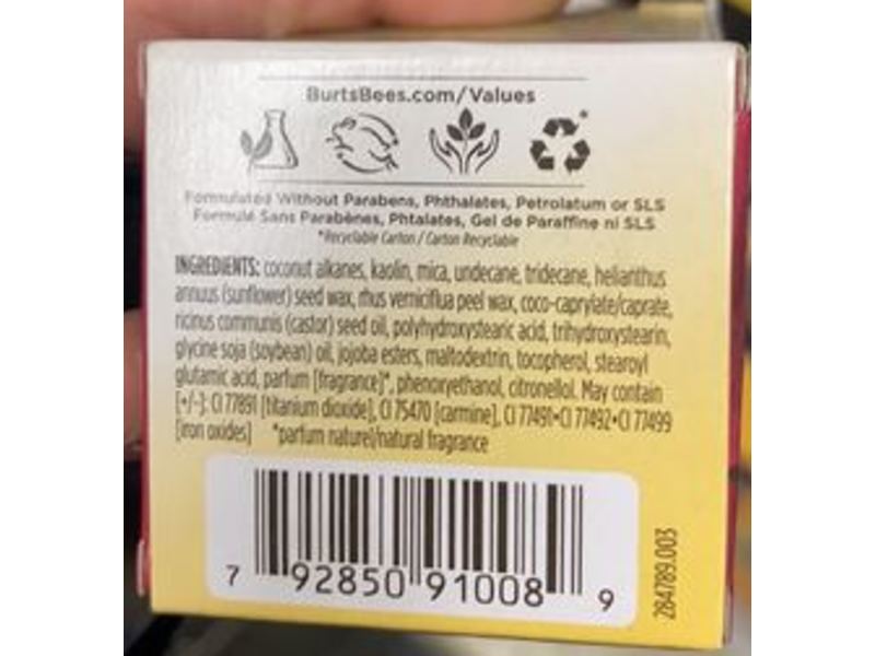 Burt's Bees Color Nurture Cream Blush, Berry Whip, 0.25 Oz/7.08 g