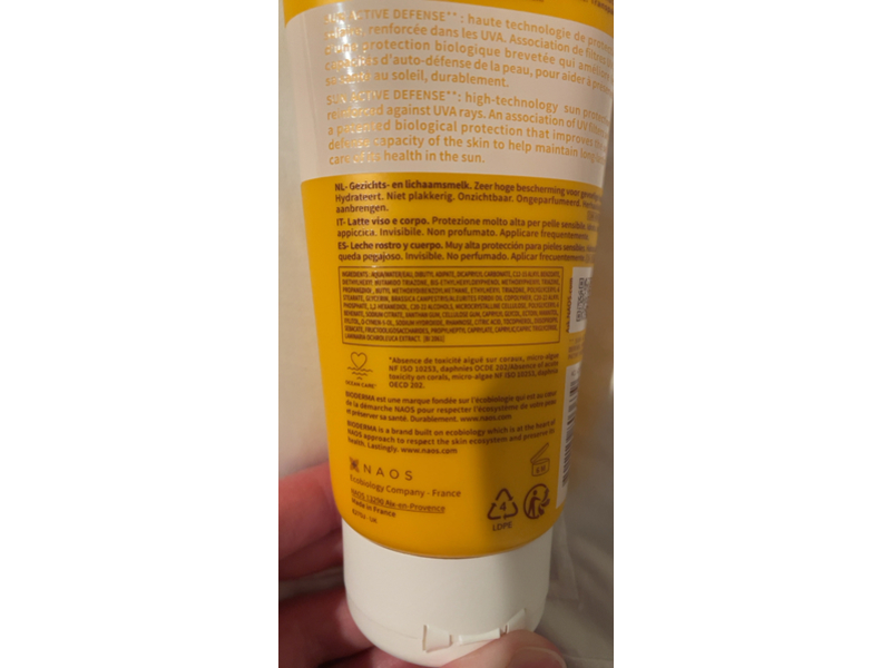 Bioderma Photoderm Moisturising Lotion, SPF 50+, 6.7 fl oz/200 mL