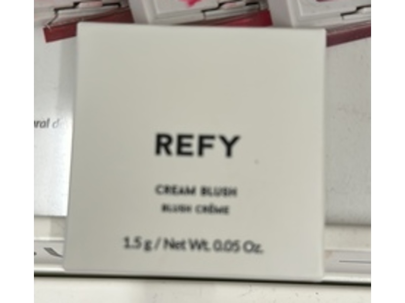 Refy Cream Blush, Rose, 0.05 oz/1.5 g