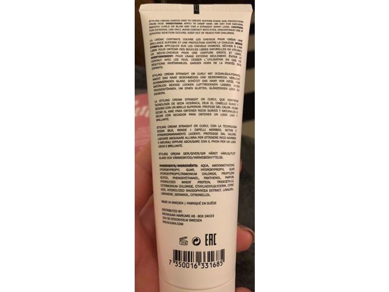 SachaJuan Styling Cream, Straight Or Curly, 4.2 fl oz/125 mL