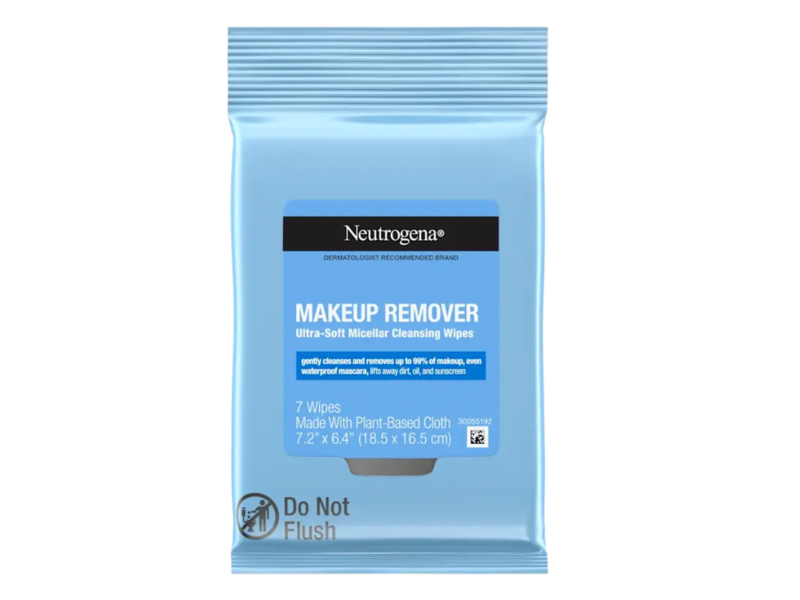 Neutrogena Makeup Remover Ultra-Soft Micellar Cleansing Wipes, 7 Count