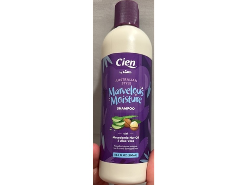 Cien Marvelous Moisture Shampoo, Macadamia Nut Oil & Aloe Vera, 10.1 fl oz/300 mL