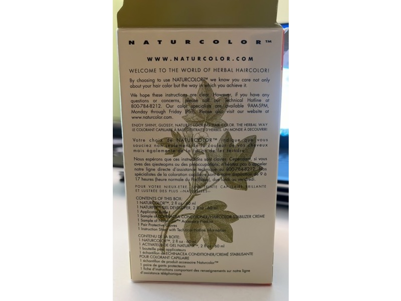 Naturcolor Permanent Hair Color Gel, Twinberry Chestnut, 4 fl oz/120 mL
