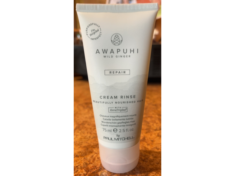 Awapuhi Paul Mitchell Repair Hair Cream Rinse, Wild Ginger, 2.5 fl oz/75 mL