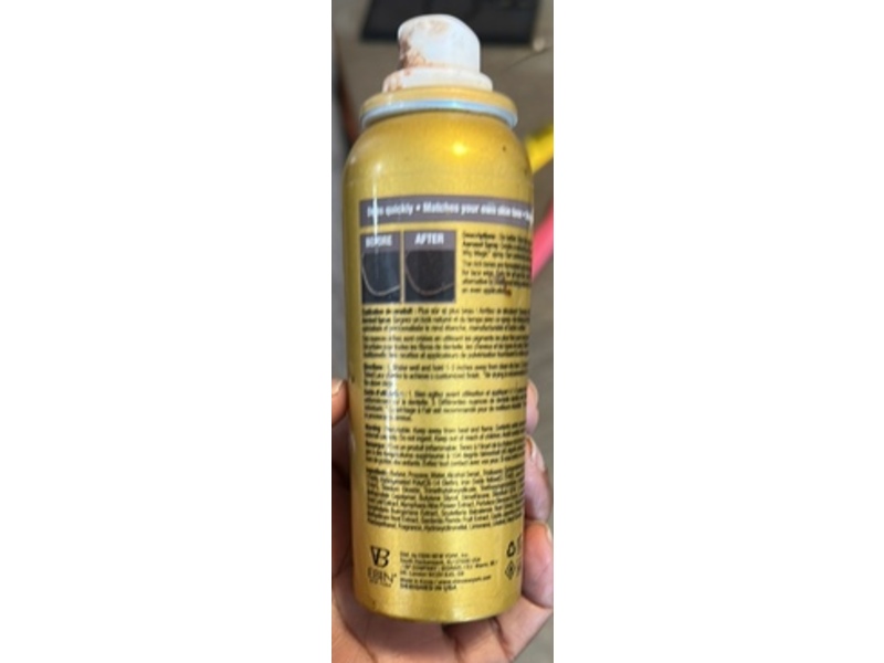 Ebin Tinted Lace Spray, Darkest Brown, 2.7 fl oz/80 mL