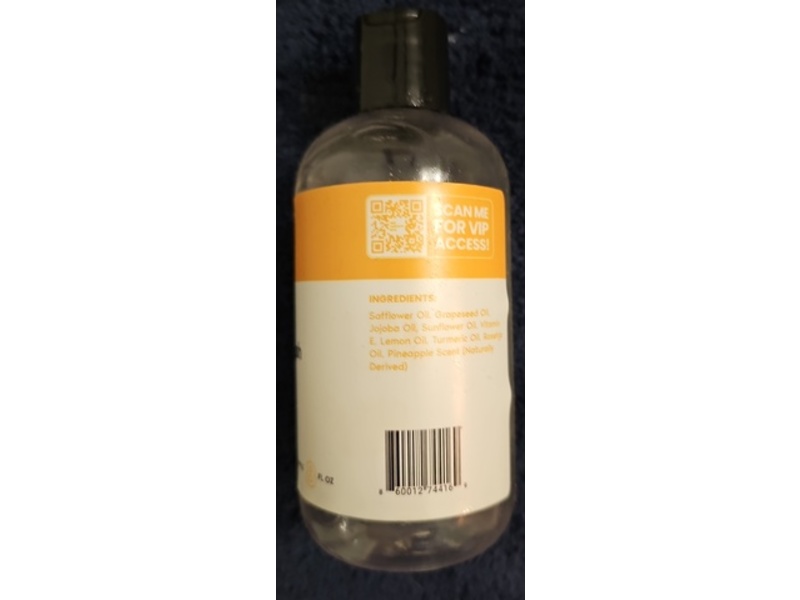 Her Fantasy Box Body Pineapple Creme Splash Hydrating Body Oil, 8 fl oz