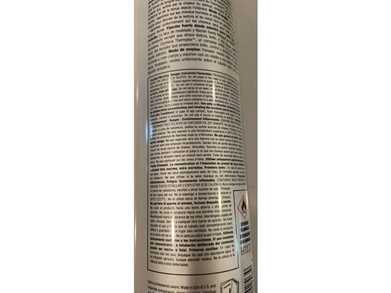 Rusk Designer Collection W8less Hairspray, Strong Hold, 10 oz/283 g