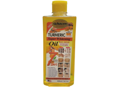 White Gold Turmeric Super Whitening Oil, 500 mL