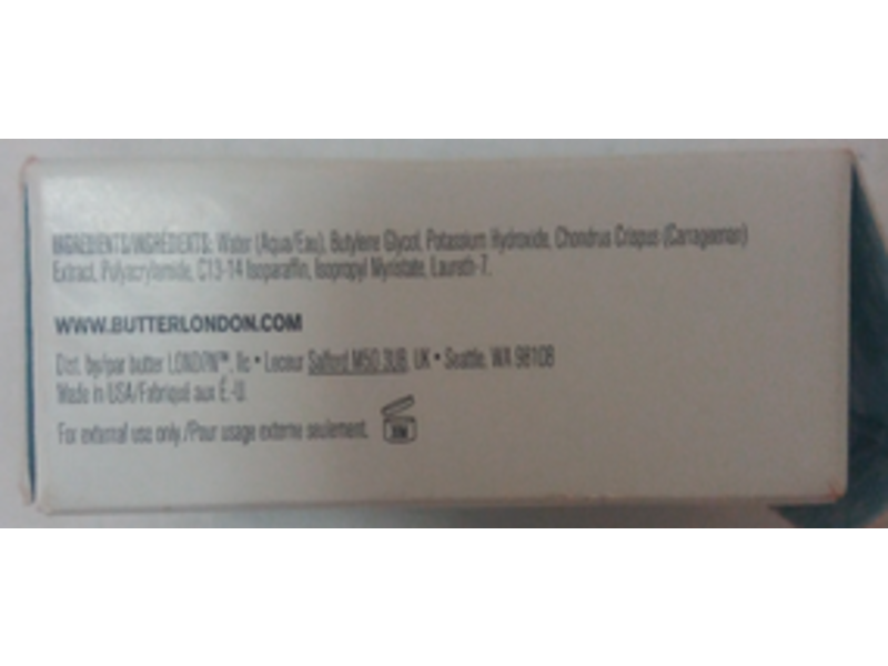 Butter London Melt Away Cuticle Exfoliator, 0.4 fl oz/11 mL