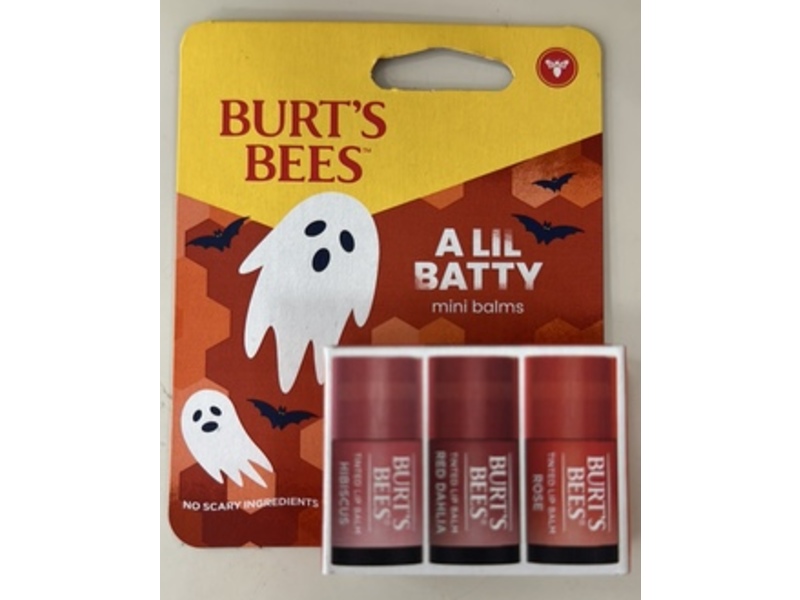 Burt's Bees A Lil Batty Lip Balm Gift Set, Halloween, 0.049 oz/1.38 g