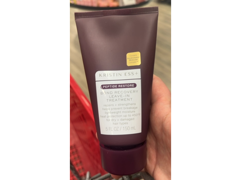 Kristin Ess+ Bond Recovery Leave-In Hair Treatment, Peptide Restore, 5 fl oz/150 mL