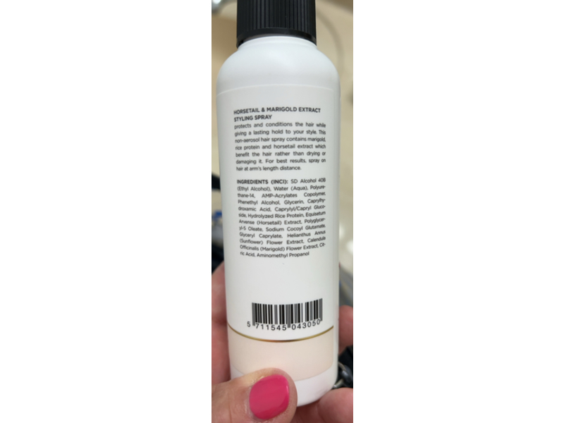 Harklinikken Styling Spray, Horsetail Marigold Extract, 5.07 oz/150 mL