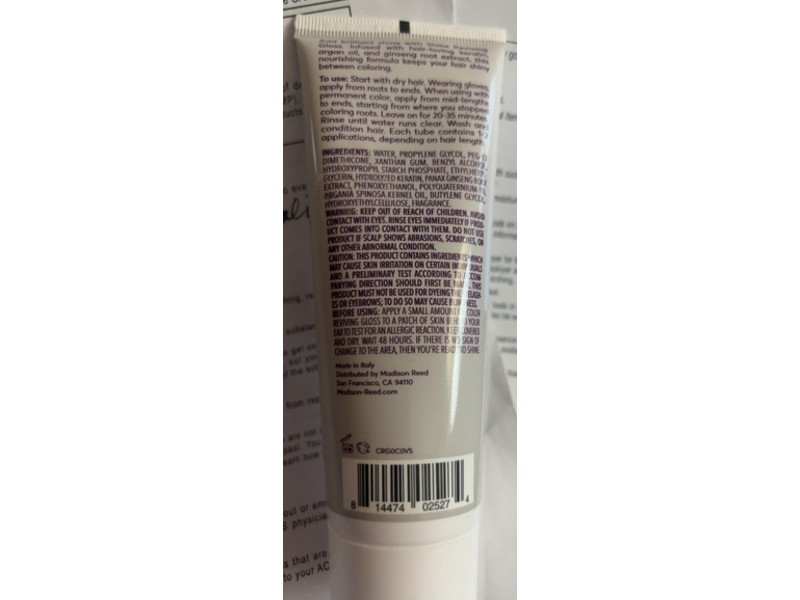 Madison Reed Shine Reviving Gloss, Glassa, 4 fl oz/118 mL