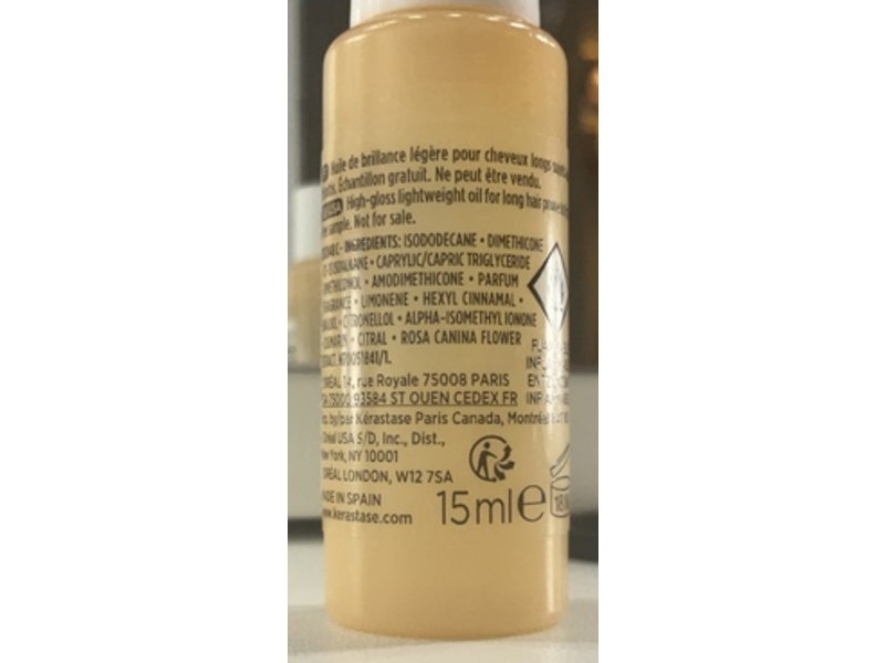 Kerastase Paris Gloss Absolu Glaze Drops Hair Oil, 0.5 fl oz/15 mL