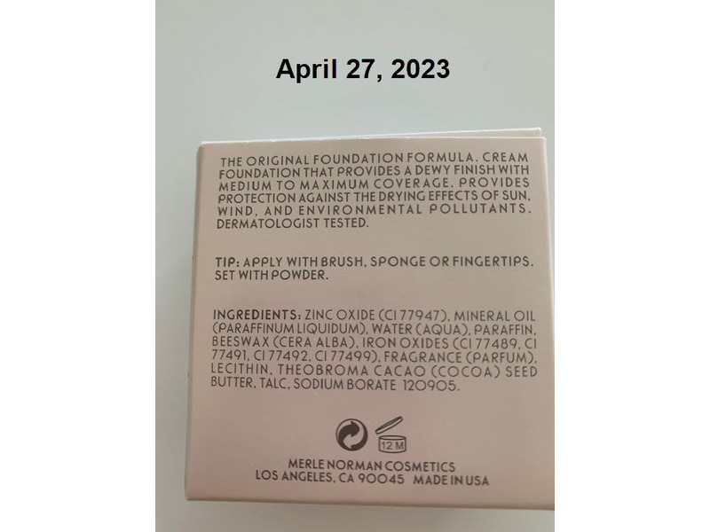 Merle Norman Powder Base Original Formula, Alabaster Beige, 21 g/0.75 oz