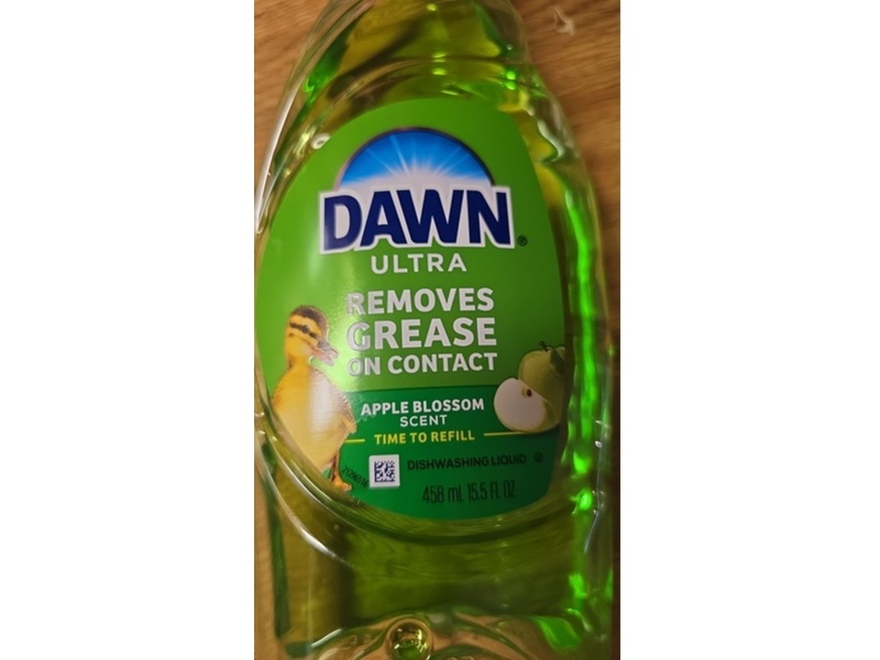 Dawn Ultra Dish Soap, Apple Blossom Scent, 15.5 fl oz/458 mL