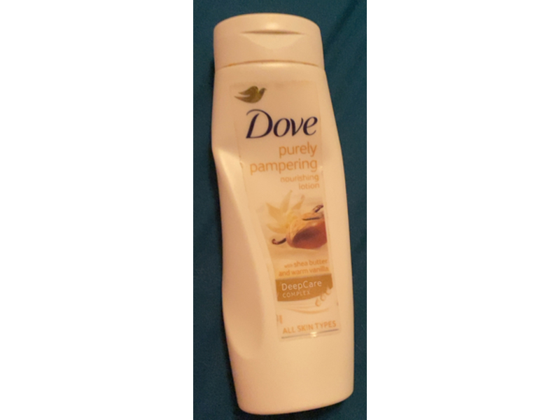 Dove Purely Pampering Nourishing Lotion, Shea Butter & Warm Vanilla, 250 mL