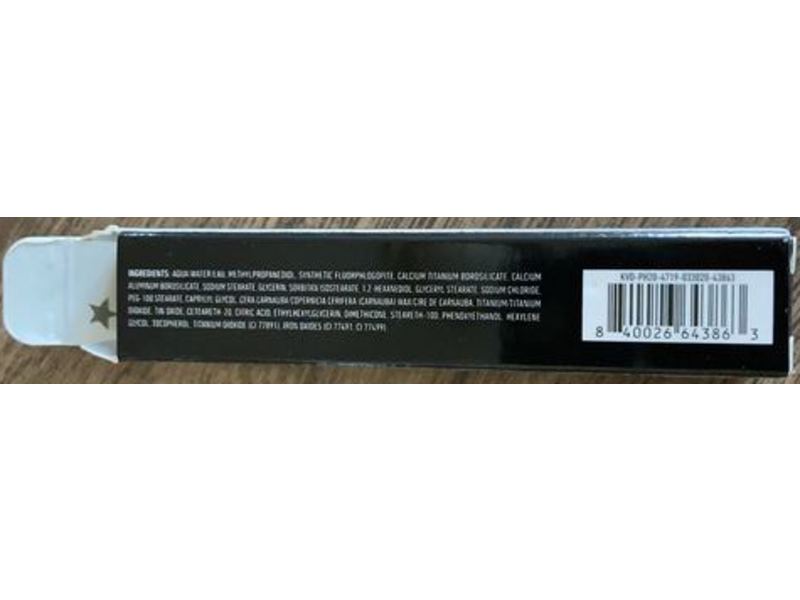 KVD Beauty Dazzle Stick Long-Wear Eyeshadow, Thundercloud, 0.123 oz/3.5 g