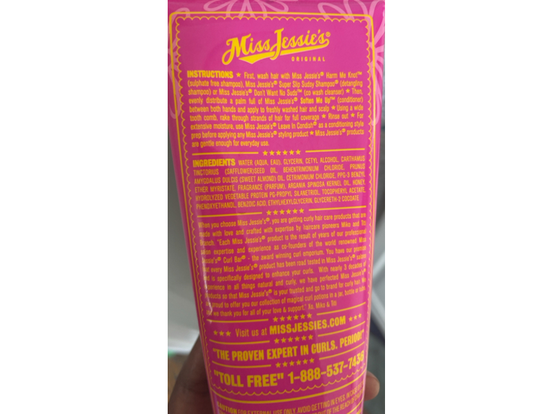 Miss Jessie's Soften Me Up Conditioner Period 8.5 fl oz/250 mL