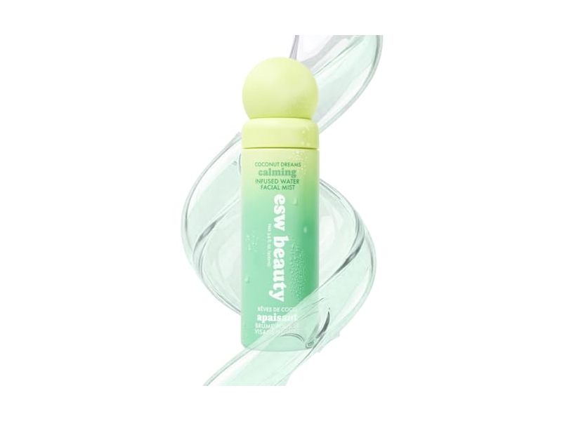 ESW Beauty Calming Infused Water Facial Mist, Coconut Dreams, 3.4 fl oz/100 mL