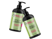 Mielle Strengthening Shampoo & Conditioner Duo, Rosemary Mint, 12 fl oz/355 mL - thumbnail 1