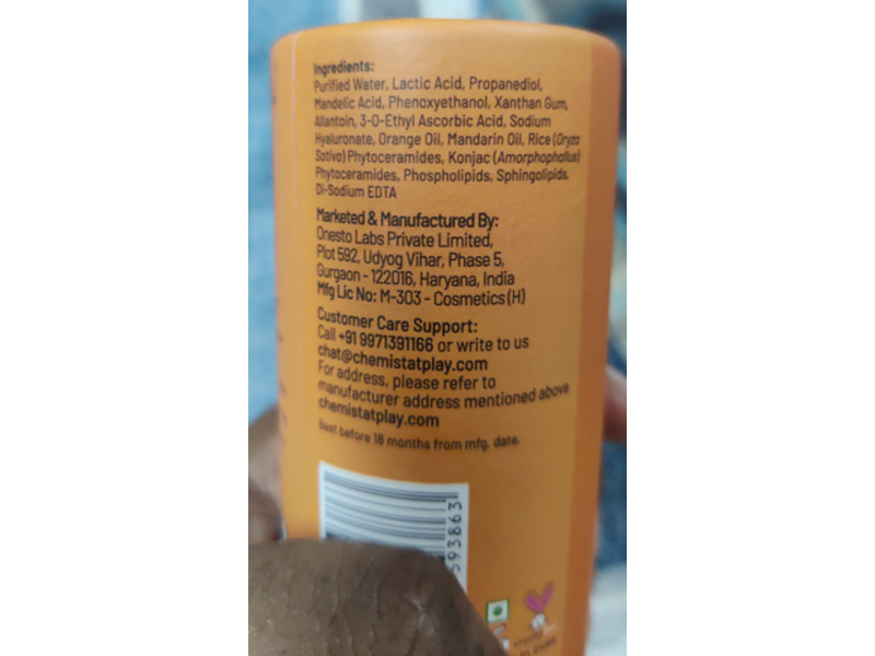 Chemist At Play Odour Control Under Arm Roll On, 1.35 fl oz/40 mL