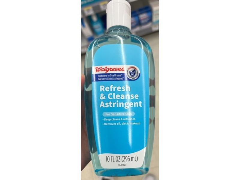 Walgreens Refresh & Cleanse Astringent, 10 fl oz/296 mL