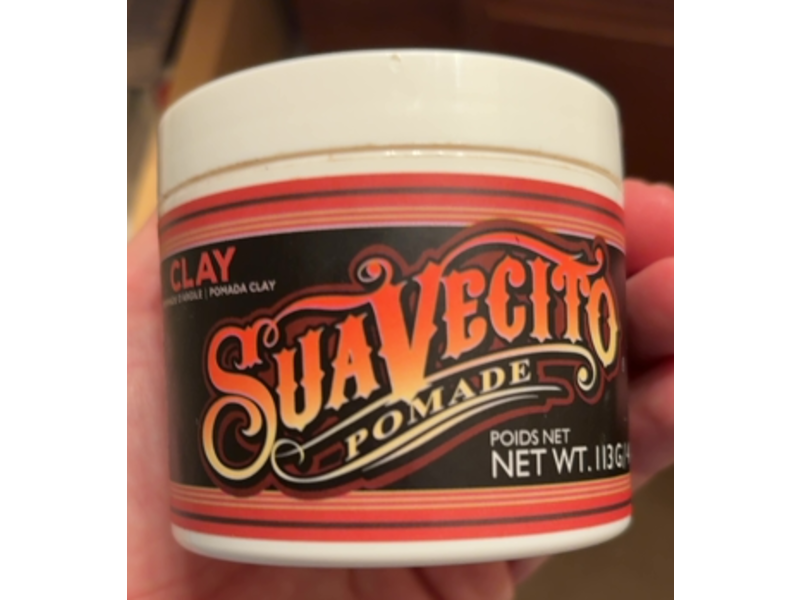 Suavecito Firm Clay Pomade, 4 oz/113 g