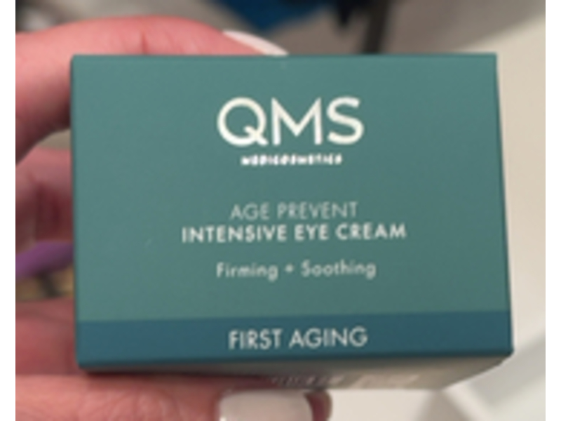 Qms Age prevent Intensive Eye Cream, Firming & Smoothing, 15 mL