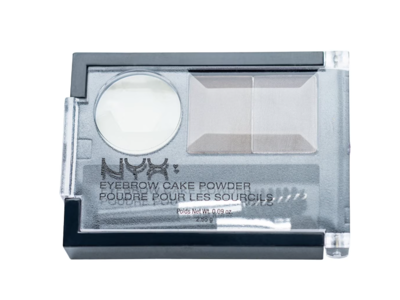 NYX Professional Makeup Eyebrow Cake Powder, Taupe/Ash, 0.09 oz/2.65 g