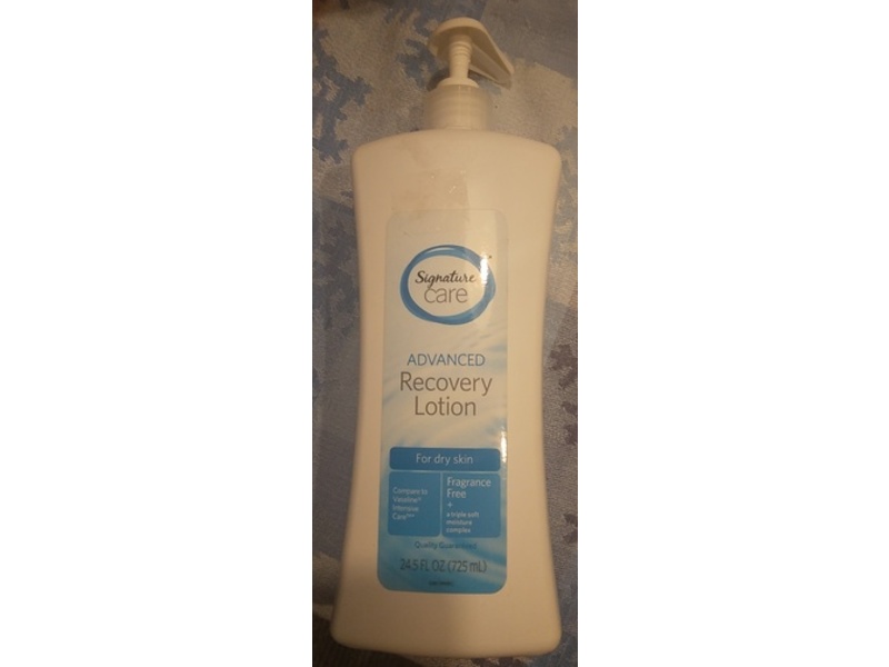 Signature Care Advanced Recovery Lotion, 24.5 fl oz/ 725 mL