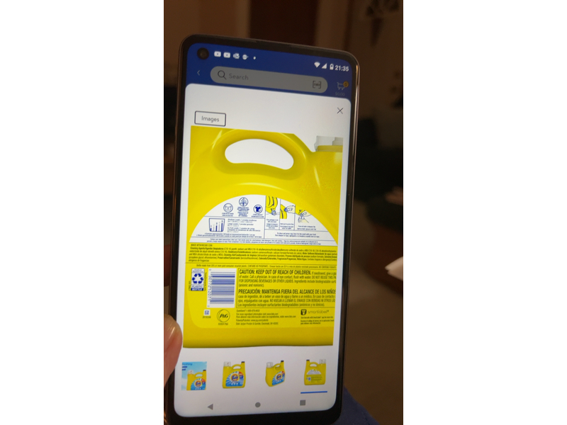 Tide Simply All In One Laundry Detergent, Refreshing Breeze, 128 Loads, 168 fl oz/4.96 L