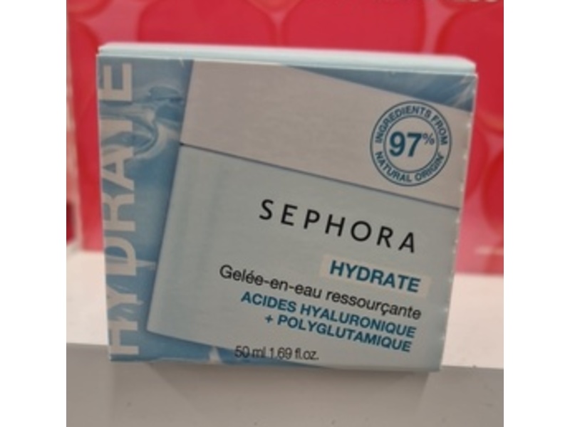 Sephora Hydrate Bouncy Water Jelly Hyaluronic + Polyglutamic Acids, 1.69 fl oz/50 mL