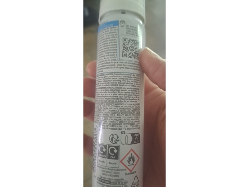 Garnier Ambre Solaire Super UV Over Makeup Mist, SPF 50+, 75 mL