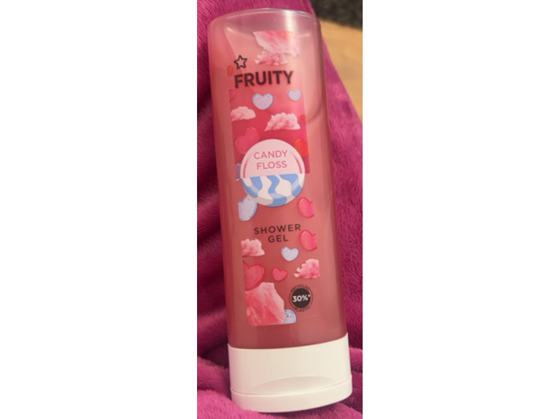 Superdrug Fruity Shower Gel, Candy Floss, 8.5 fl oz/250 mL