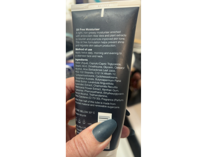 Natio Oil Free Moisturiser, 3.5 oz/100 g