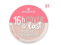 Essence Cover & Last Powder Foundation, Porcelain 01, 0.28 oz/8 g - Image 2