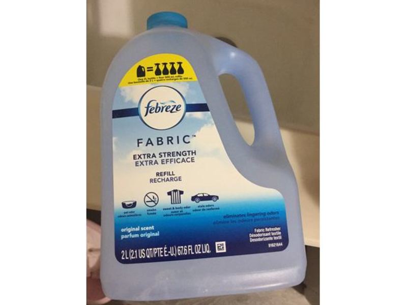 Febreze Fabric Extra Strength Fabric Refresher, Original, 67.6 fl oz/2 L